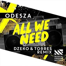 Odesza ft Shy Girls - all we need